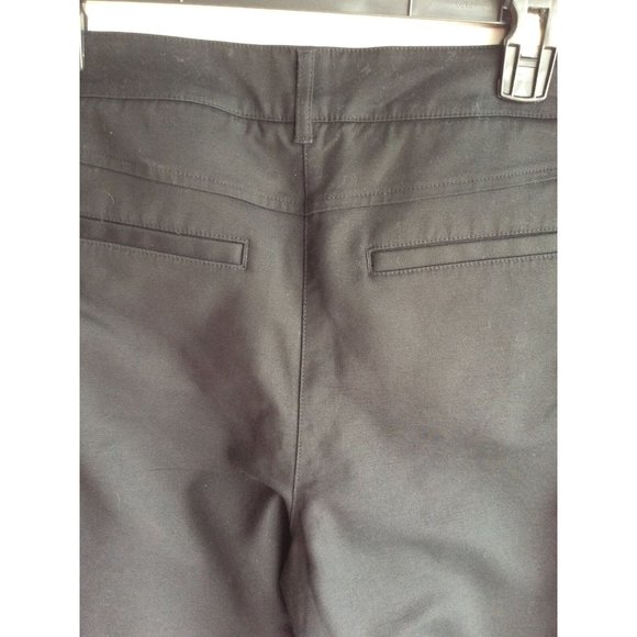 Chico’s, Size 1 (US 8), So Slimming Cropped Cuff Black Pants - Picture 5 of 8